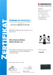 Marcel Scholz-Richter, Fachexperte für vernetzte MENNEKES Ladeinfrastruktur